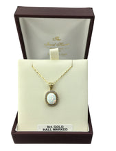 Load image into Gallery viewer, 9ct. Gold Opal Pendant
