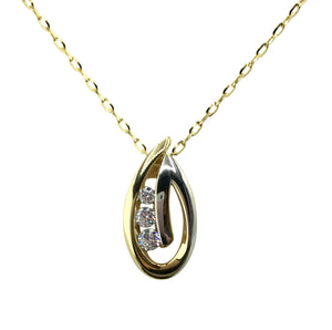 9ct. Gold Two Tone Pendant