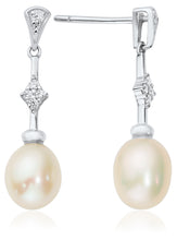 Load image into Gallery viewer, Waterford Jewellery Pearl Earrings
