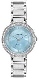 Citizen Silhouette Crystal Eco-Drive Ladies Stainless Steel Watch