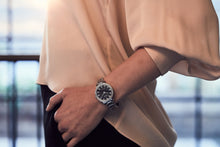 Load image into Gallery viewer, Citizen Silhouette Crystal Ladies Eco-Drive Stainless Steel Watch
