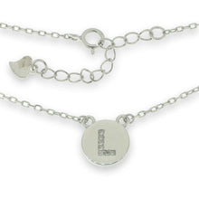 Load image into Gallery viewer, Novello Silver Initial Pendant
