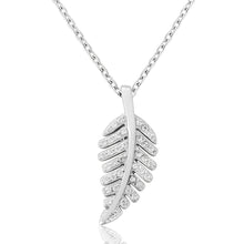 Load image into Gallery viewer, Waterford Jewellery Leaf Pendant
