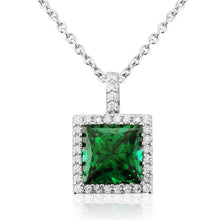 Load image into Gallery viewer, Waterford Jewellery Emerald Pendant
