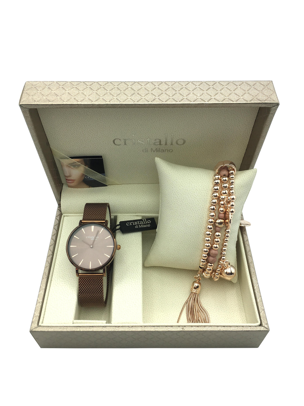 Cristallo di Milano Watch and Bracelet Set